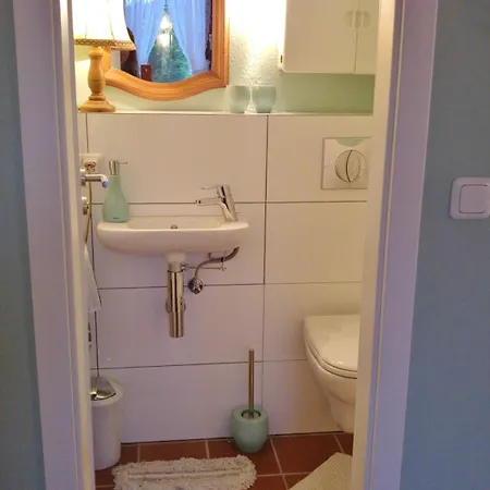 Am Waldrand Mit Panoramablick 度假居 Lissendorf