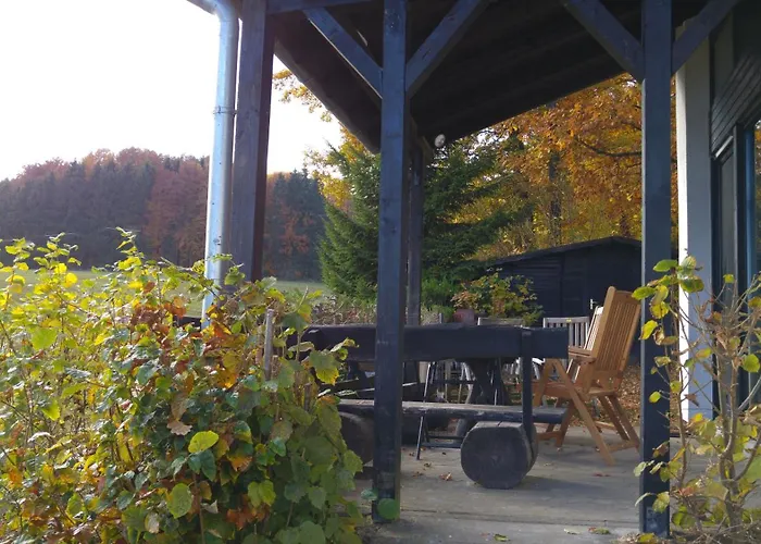 Am Waldrand Mit Panoramablick Casa de Férias